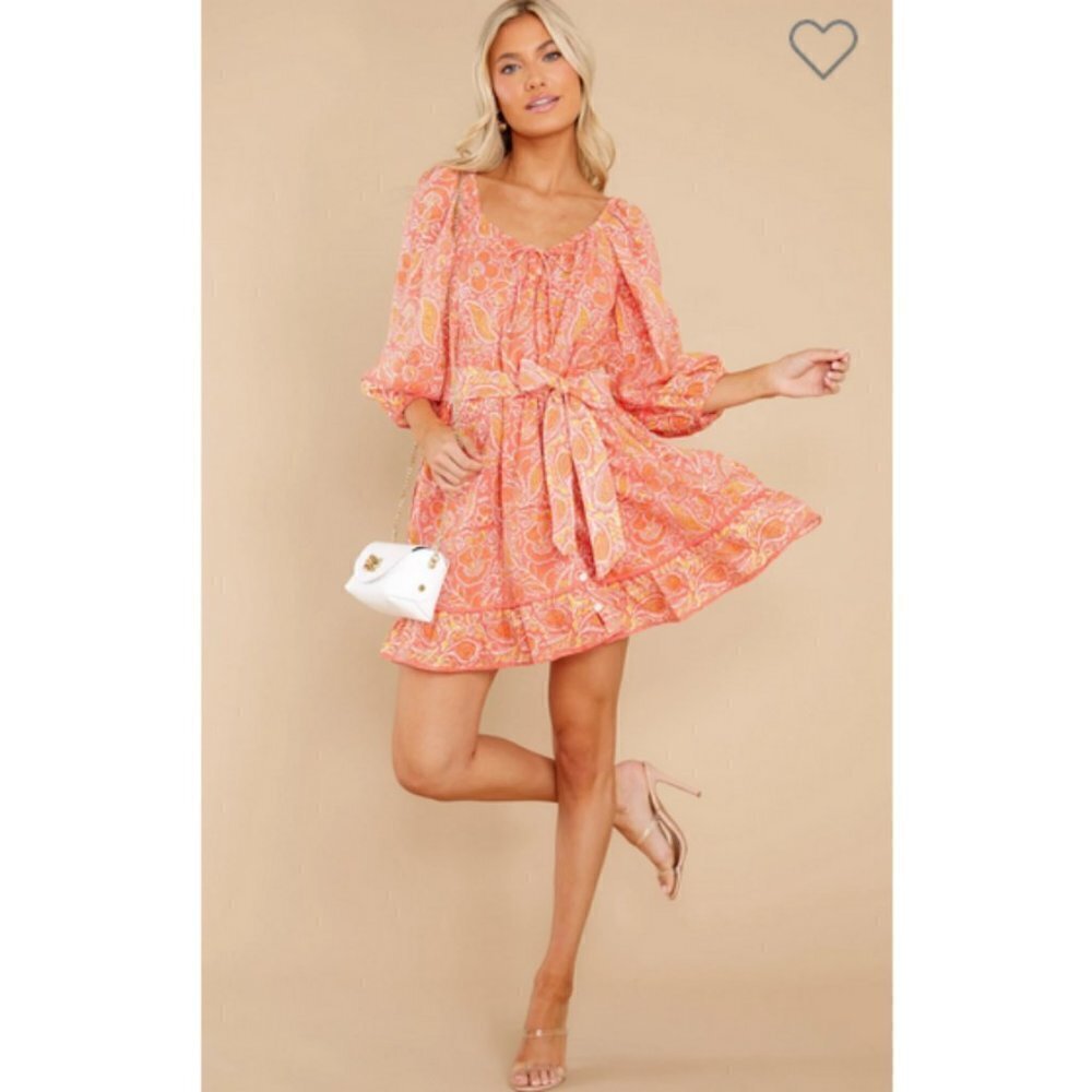 ๐CLEOBELLA๐ Grace Mini Dress ~ Blossom Abstract Floral Print XS NWOT - Picture 9 of 16
